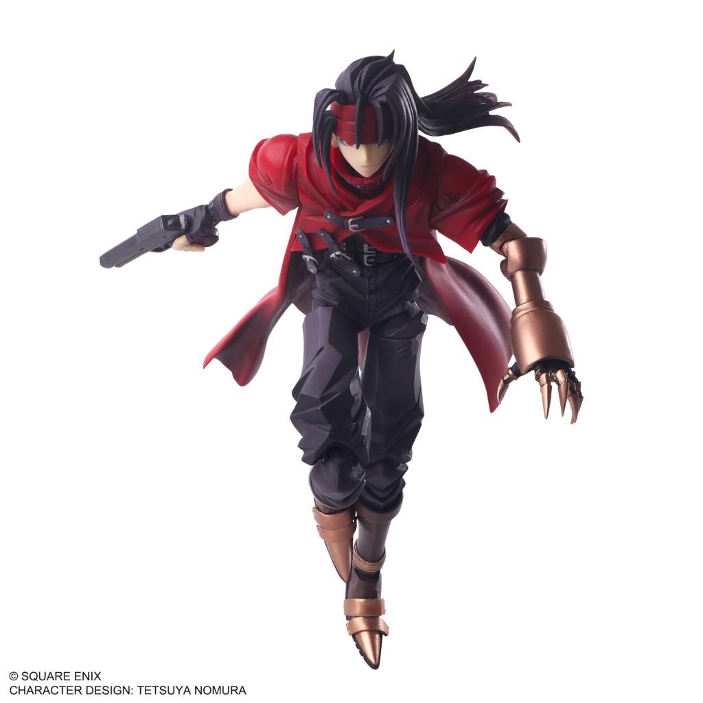 PREORDINE+ 07/2025 Final Fantasy VII Bring Arts Action Figure Vincent Valentine 15 cm