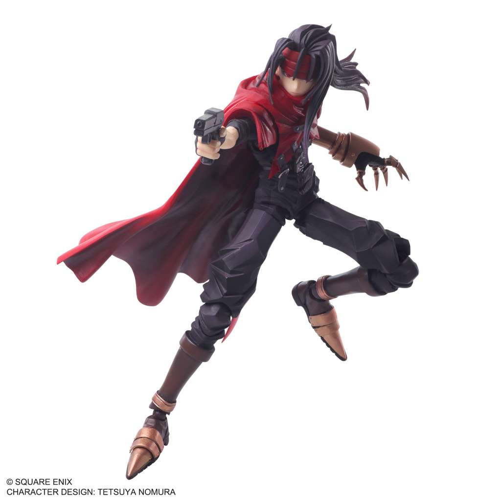 PREORDINE+ 07/2025 Final Fantasy VII Bring Arts Action Figure Vincent Valentine 15 cm