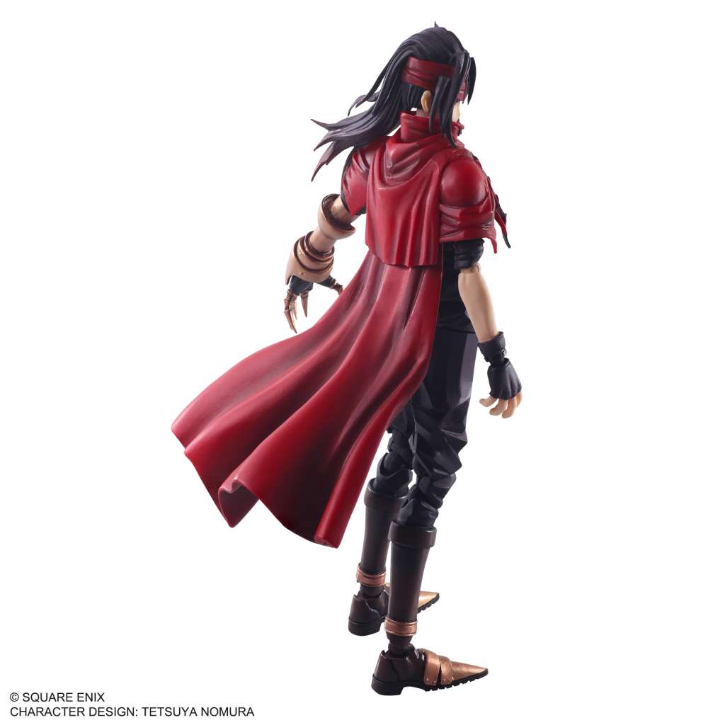 PREORDINE+ 07/2025 Final Fantasy VII Bring Arts Action Figure Vincent Valentine 15 cm