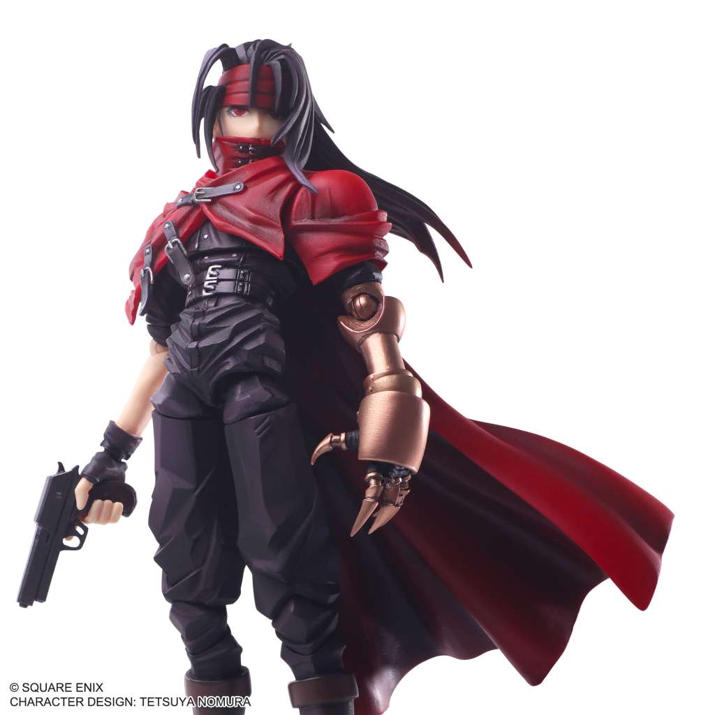 PREORDINE+ 07/2025 Final Fantasy VII Bring Arts Action Figure Vincent Valentine 15 cm