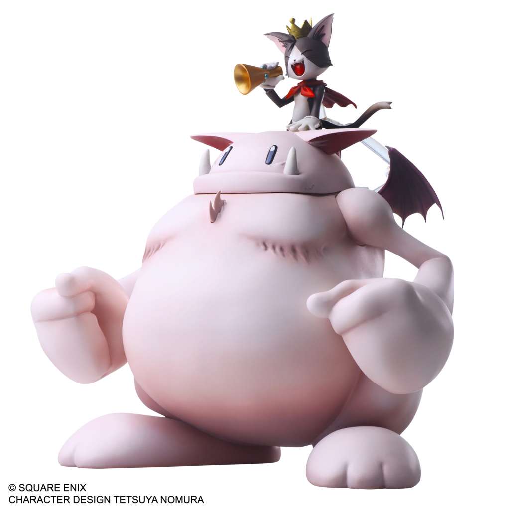 PREORDINE+ 10/2025 Final Fantasy VII Bring Arts Action Figure Set Cait Sith & Fat Moogle