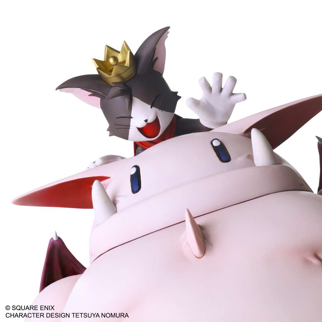 PREORDINE+ 10/2025 Final Fantasy VII Bring Arts Action Figure Set Cait Sith & Fat Moogle