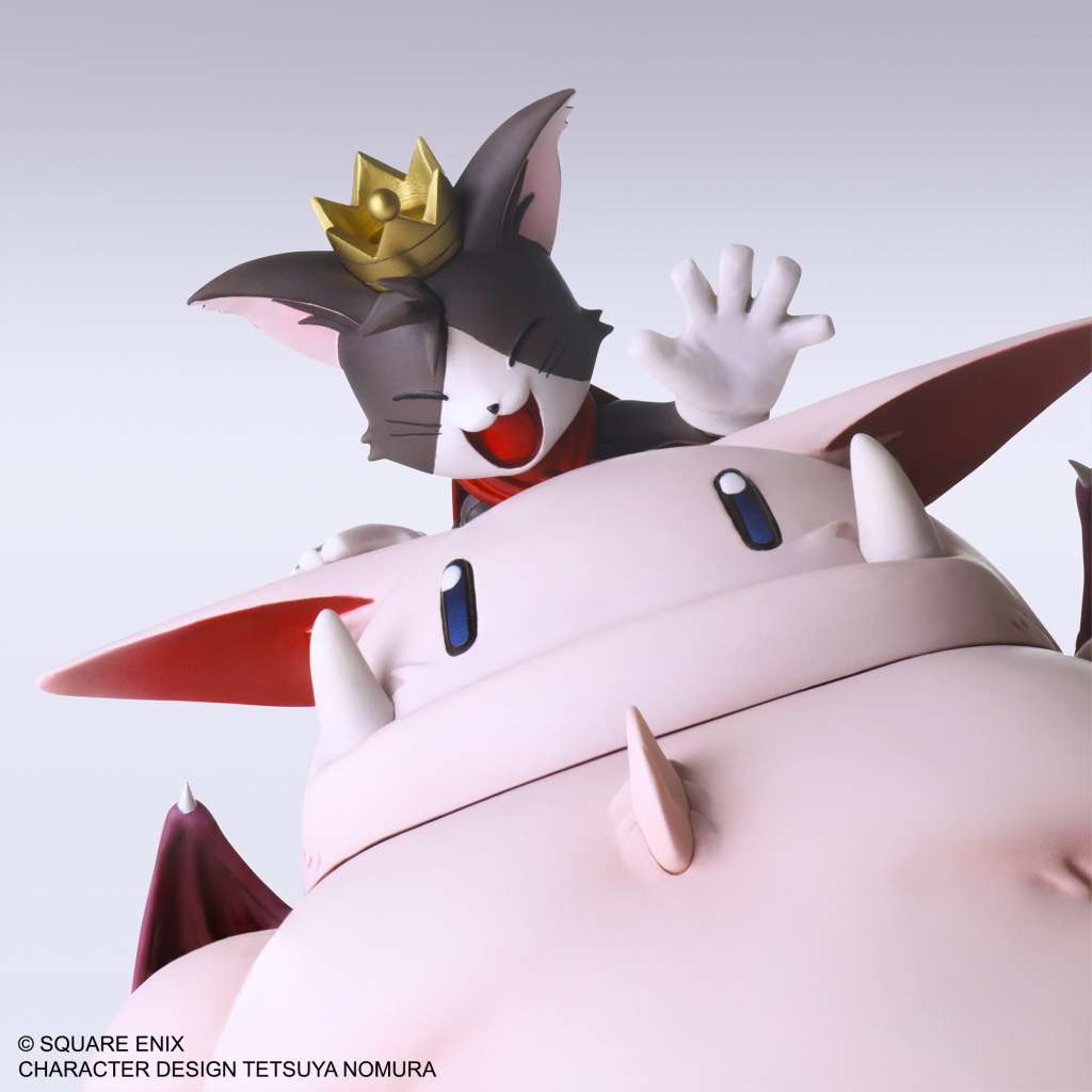 PREORDINE+ 10/2025 Final Fantasy VII Bring Arts Action Figure Set Cait Sith & Fat Moogle