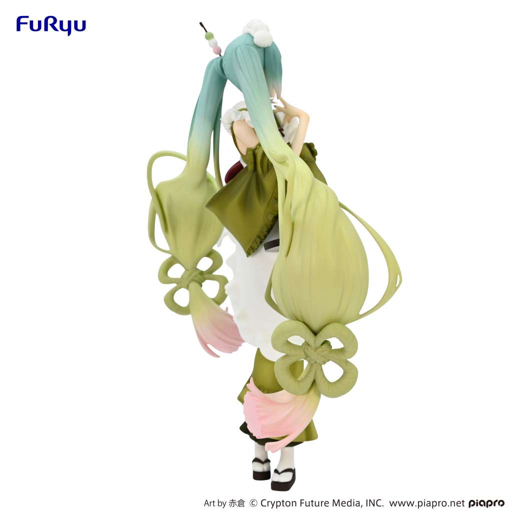 PREORDINE ESAURITO Hatsune Miku Exceed Creative PVC Statue Hatsune Miku Matcha Green Tea Parfait Ver. (re-run) 20 cm