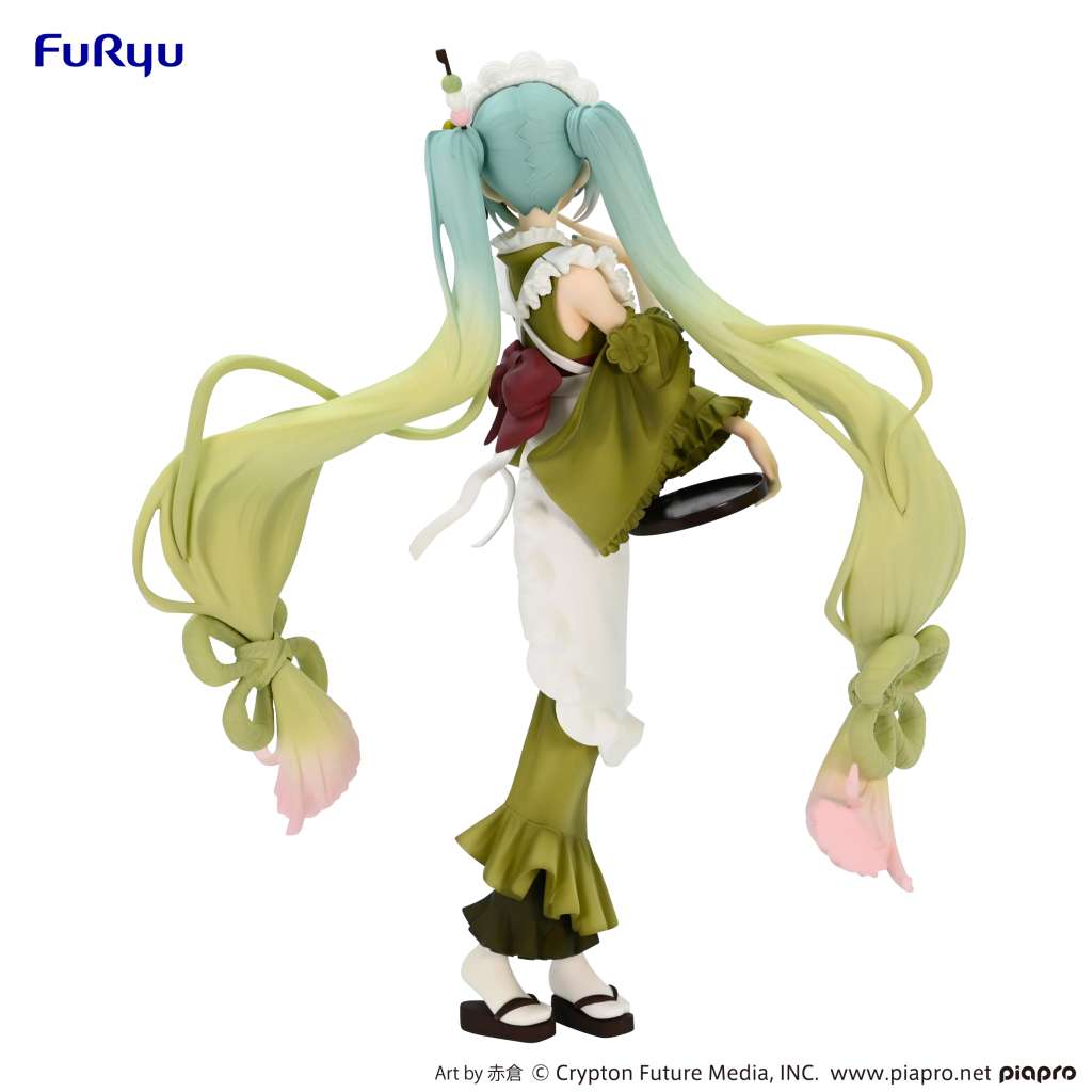 PREORDINE ESAURITO Hatsune Miku Exceed Creative PVC Statue Hatsune Miku Matcha Green Tea Parfait Ver. (re-run) 20 cm