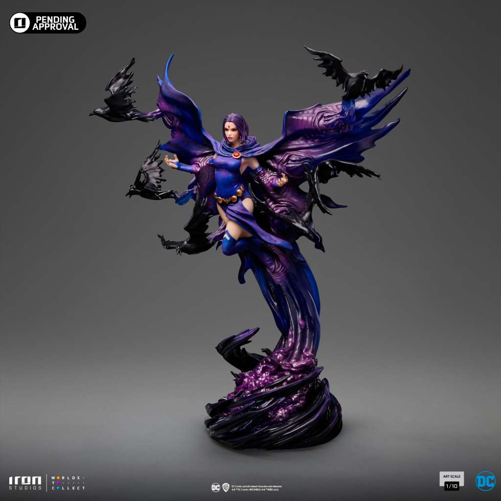 PREORDINE CHIUSO 03/2025 Dc Comics - Raven 1/10 Statue (PREORDINE NON CANCELLABILE)