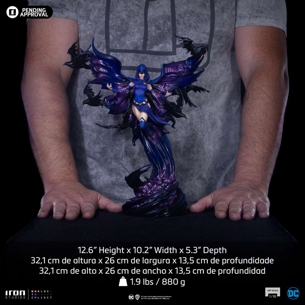 PREORDINE CHIUSO 03/2025 Dc Comics - Raven 1/10 Statue (PREORDINE NON CANCELLABILE)