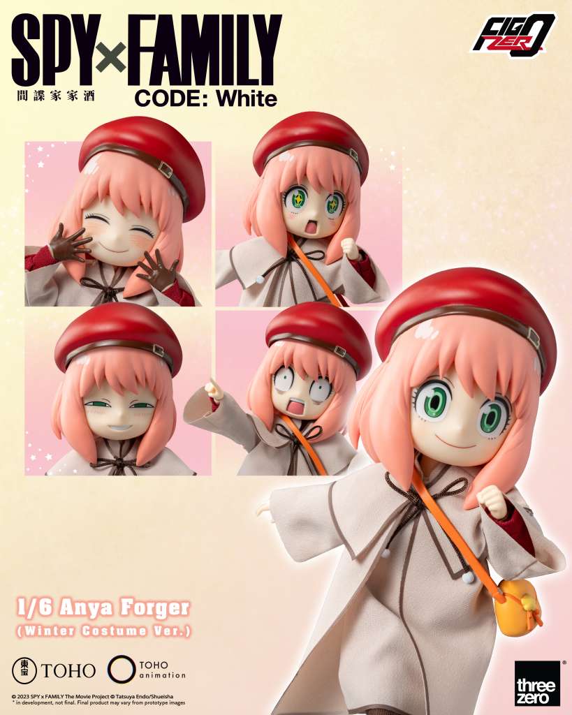 PREORDINE ESAURITO SpyxFamily - Code White - Anya Forger 1/6 Figure (PREORDINE NON CANCELLABILE)