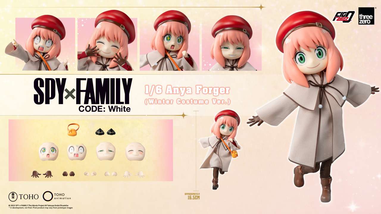 PREORDINE ESAURITO SpyxFamily - Code White - Anya Forger 1/6 Figure (PREORDINE NON CANCELLABILE)