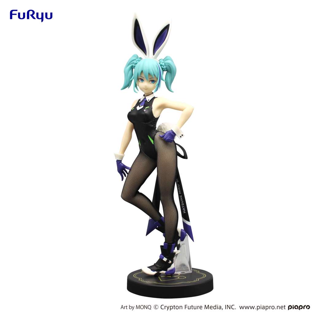 PREORDINE ESAURITO Hatsune Miku Street Violet Bicute Bunnie Figure (H)