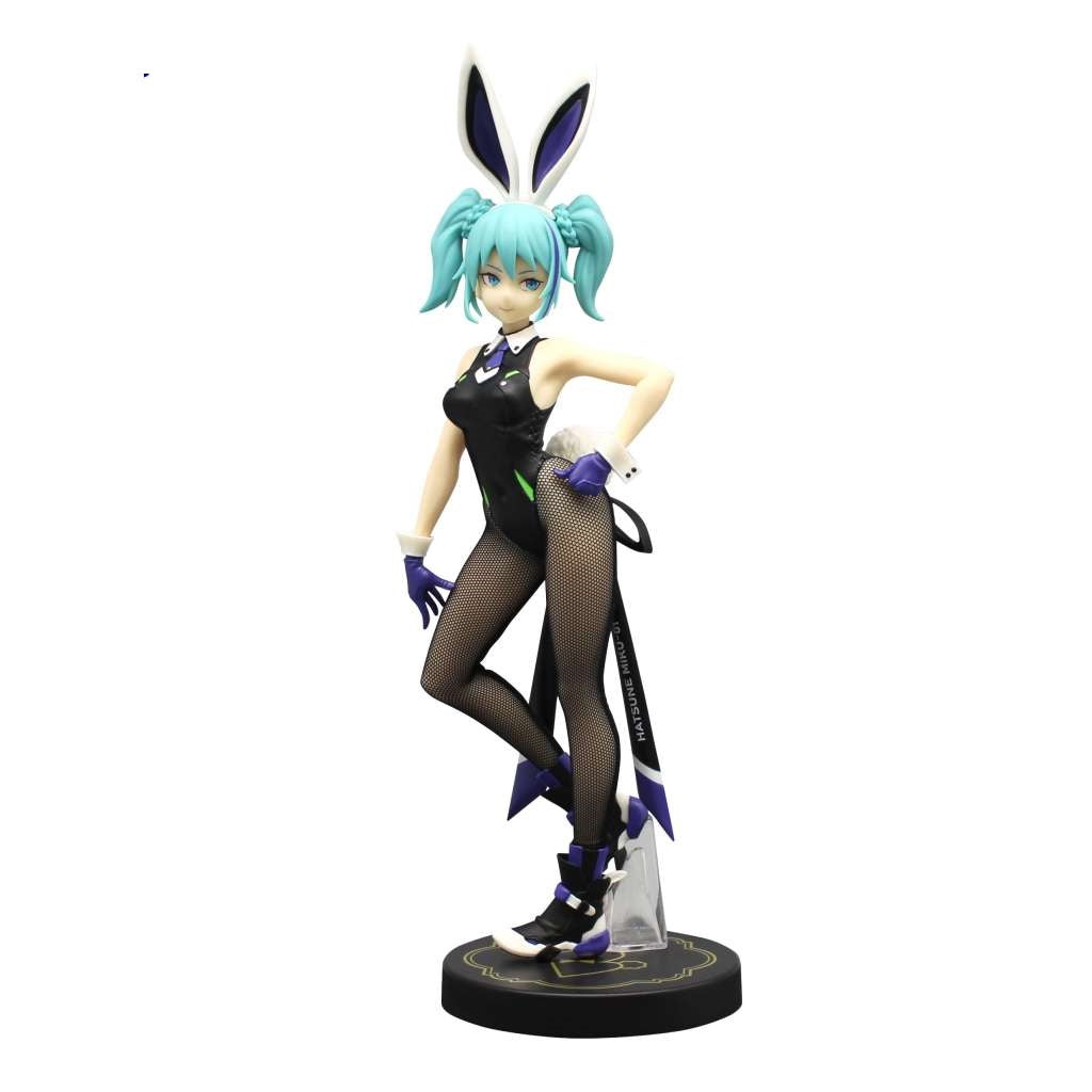 PREORDINE ESAURITO Hatsune Miku Street Violet Bicute Bunnie Figure (H)