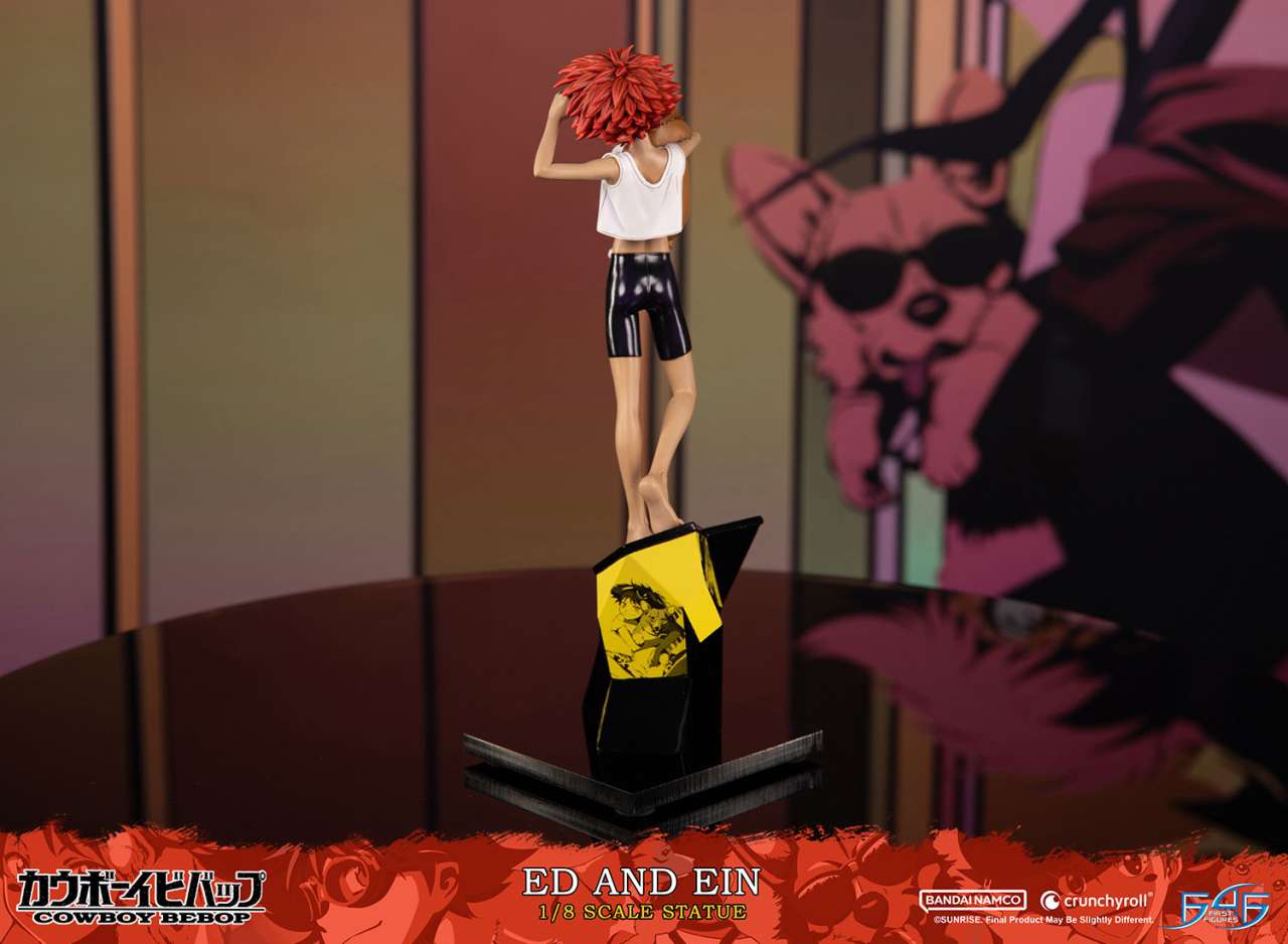 PREORDINE 06/2025 Cowboy Bebop - Ed & Ein 28 cm 1/8 Statue (PREORDINE NON CANCELLABILE)