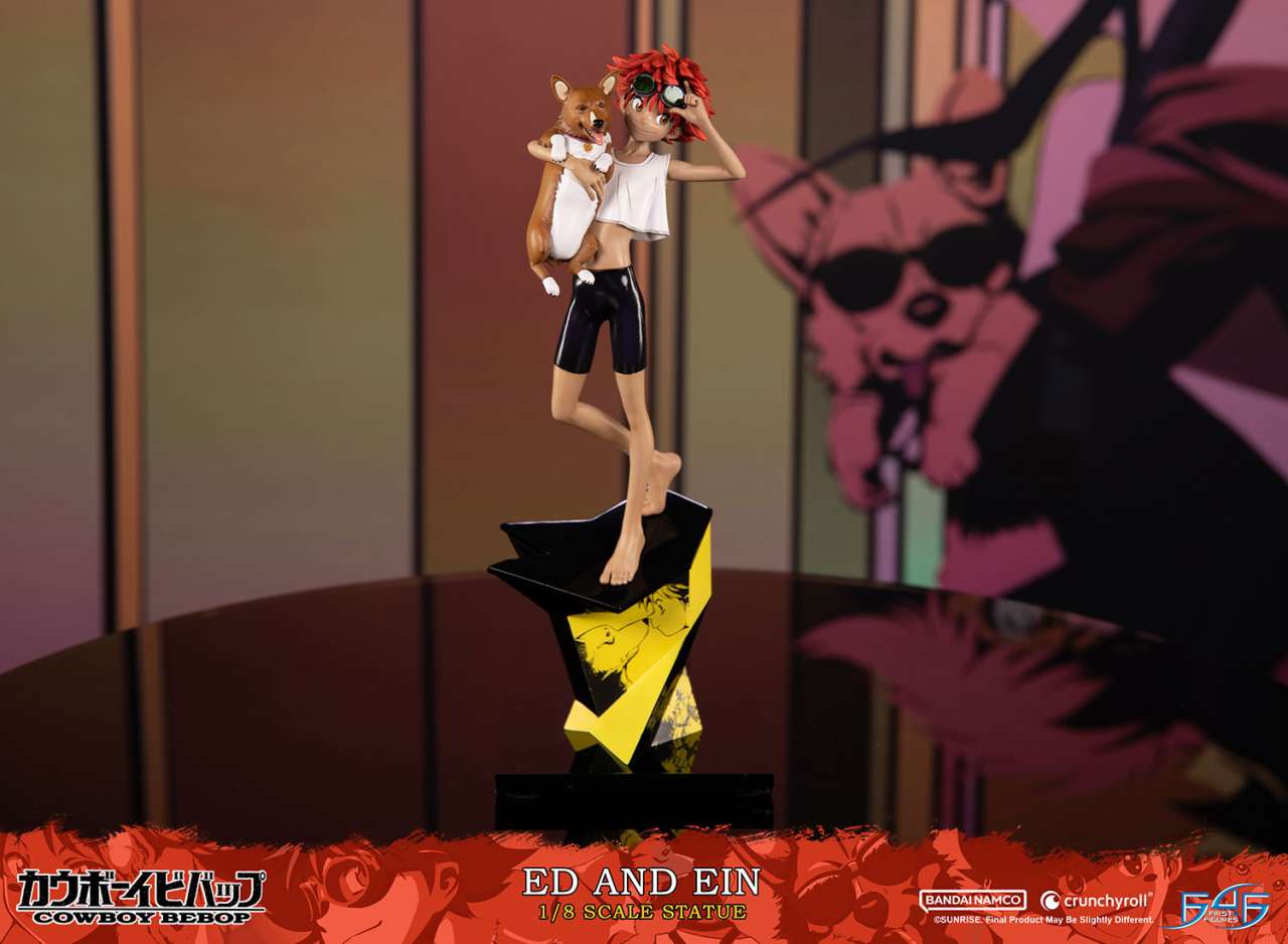 PREORDINE 06/2025 Cowboy Bebop - Ed & Ein 28 cm 1/8 Statue (PREORDINE NON CANCELLABILE)