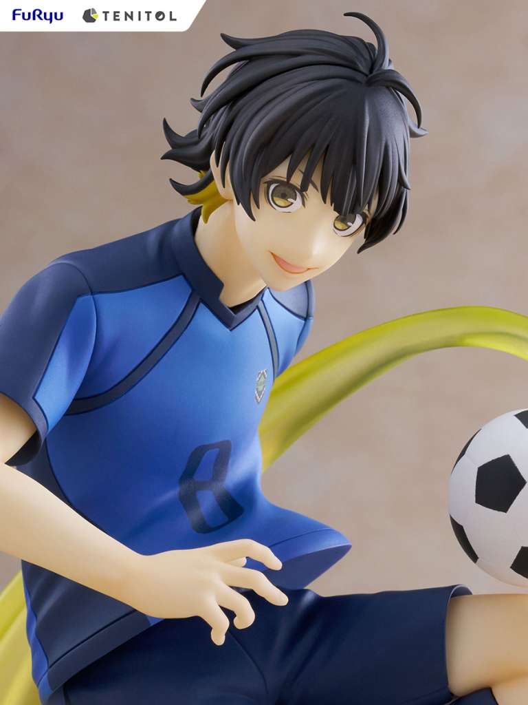 PREORDINE ESAURITO Blue Lock Tenitol PVC Statue Meguru Bachira 19 cm