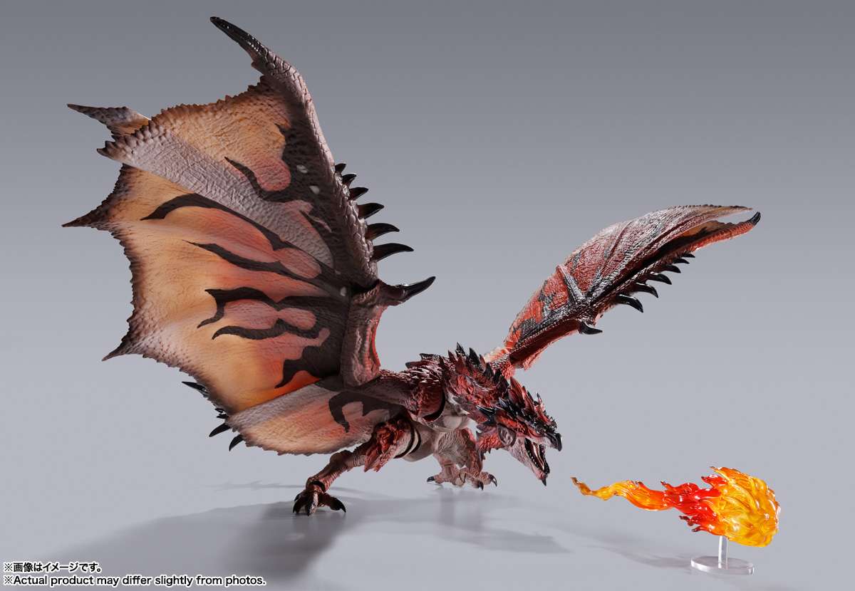 PREORDINE+ ESAURITO Monster Hunter Rathalos - 20th Ann S.H.Monsterarts