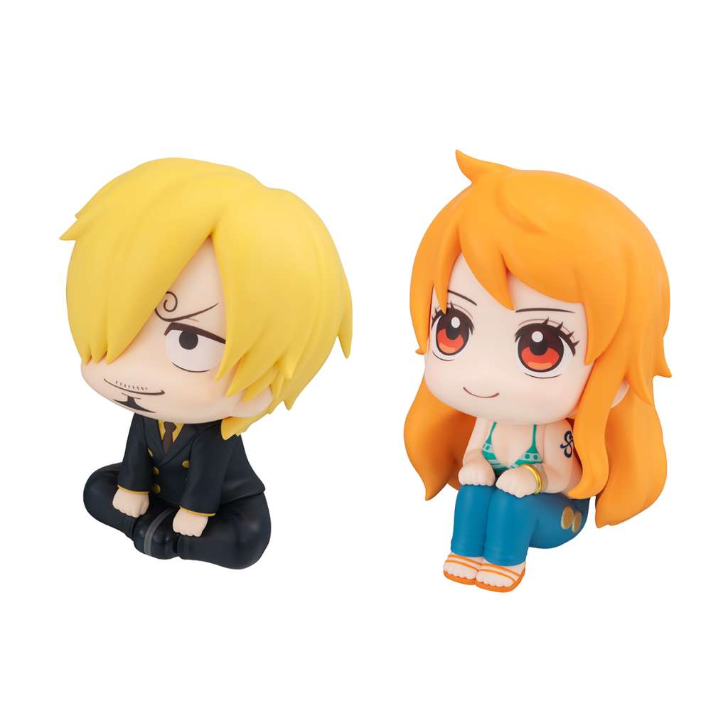 PREORDINE ESAURITO One Piece Look Up Figures Nami & Sanji 11 cm (with gift) (H)