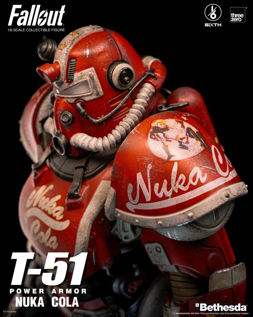 PREORDINE ESAURITO Fallout T-51 Nuka Cola Power Armor 1/6 Action Figure (PREORDINE NON CANCELLABILE)
