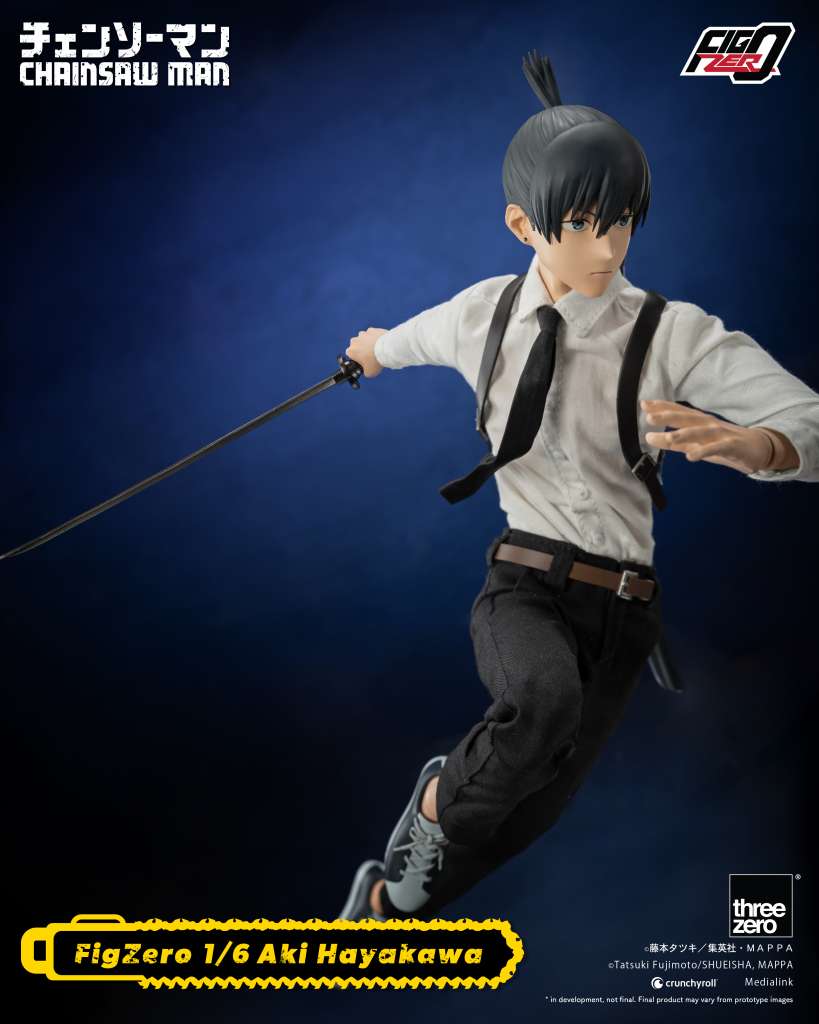 PREORDINE ESAURITO Chainsaw Man Aki Hayakawa 1/6 Action Figure (PREORDINE NON CANCELLABILE)