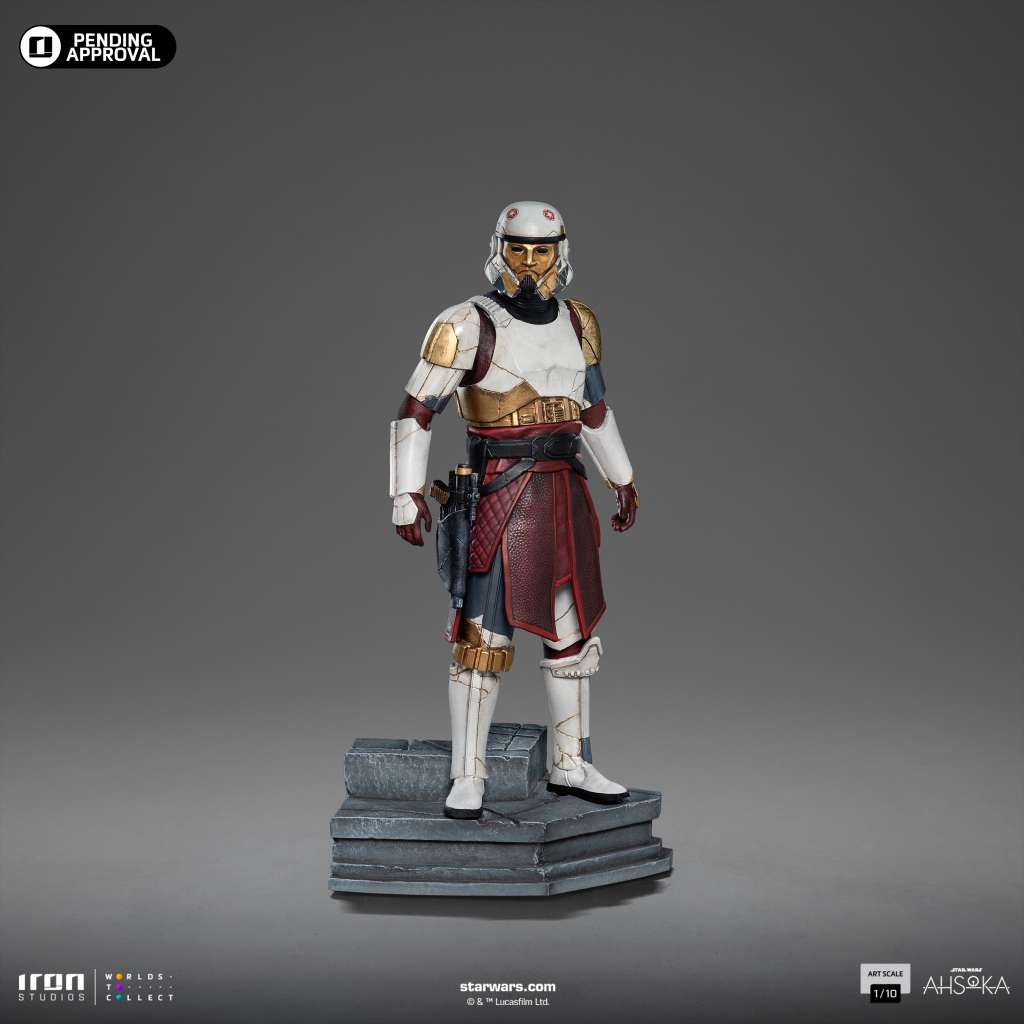 PREORDINE CHIUSO 03/2025 Star Wars Ashoka Cap. Enoch 1/10 Statue (PREORDINE NON CANCELLABILE)