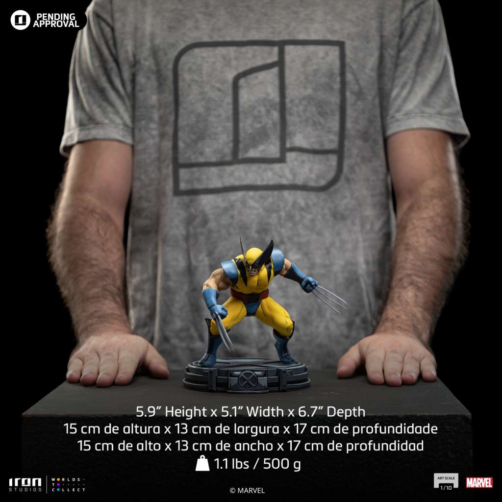 PREORDINE ESAURITO X-Men 97 Wolverine 1/10 Statue (PREORDINE NON CANCELLABILE)