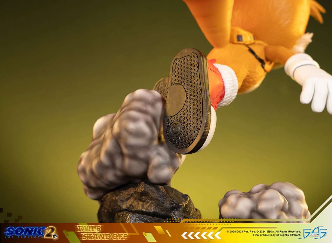 PREORDINE CHIUSO 03/2025 Sonic 2 Tails Standoff Statue 32 cm (PREORDINE NON CANCELLABILE)