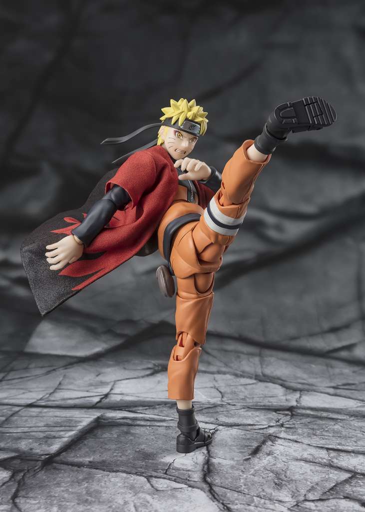 PREORDINE+ CHIUSO 02/2025 Naruto Uzumaki Sage Mode Savior Of Konoha Sh Figuarts