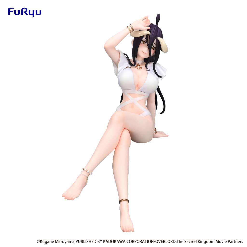 PREORDINE ESAURITO Overlord Noodle Stopper Figure Albedo Swimsuit Ver. 16 cm (PREORD. SECONDA CHANCE)