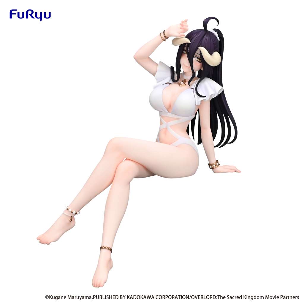 PREORDINE ESAURITO Overlord Noodle Stopper Figure Albedo Swimsuit Ver. 16 cm (PREORD. SECONDA CHANCE)