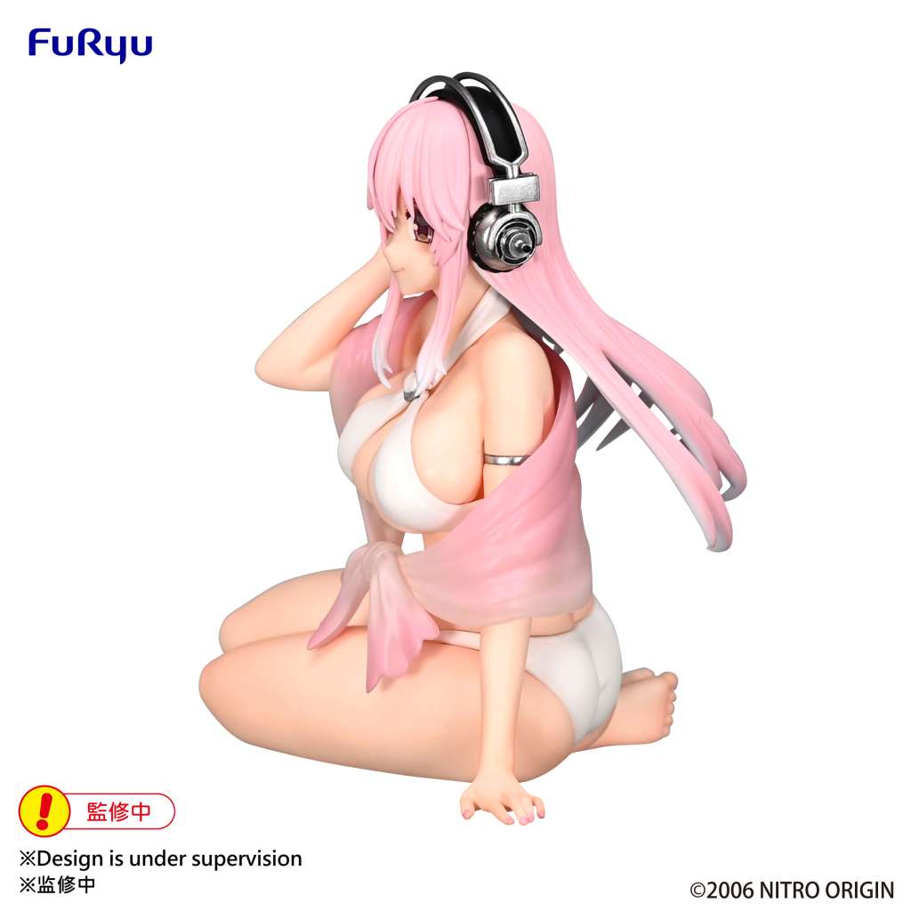 PREORDINE+ ESAURITO Super Sonico Noodle Stopper Figure Super Sonico Summer Memories Ver. 11 cm (H)