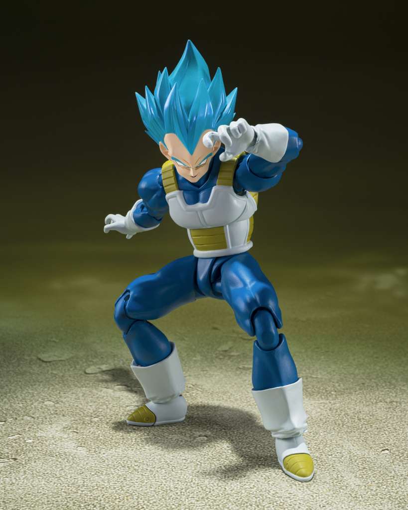 PREORDINE ESAURITO Dragon Ball Super Ssgod Ss Vegeta Unwavering Sh Figuarts Action Figure