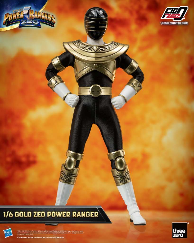 PREORDINE CHIUSO 02/2025 Power Rangers Zeo Ranger 1/6 Figure (PREORDINE NON CANCELLABILE)