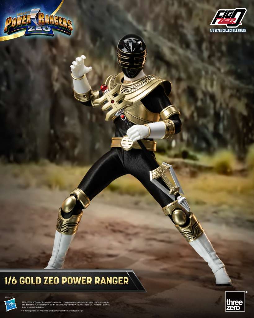 PREORDINE CHIUSO 02/2025 Power Rangers Zeo Ranger 1/6 Figure (PREORDINE NON CANCELLABILE)