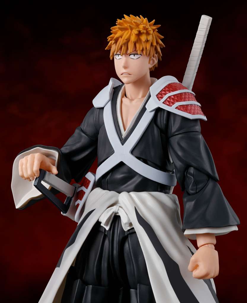 PREORDINE ESAURITO Bleach Ichigo Kurosaki Dual Zangetsu Sh Figuarts