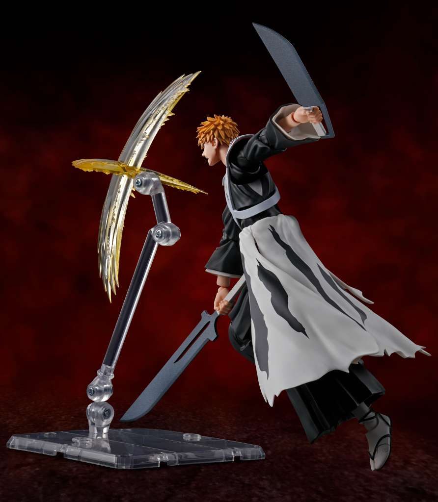 PREORDINE ESAURITO Bleach Ichigo Kurosaki Dual Zangetsu Sh Figuarts