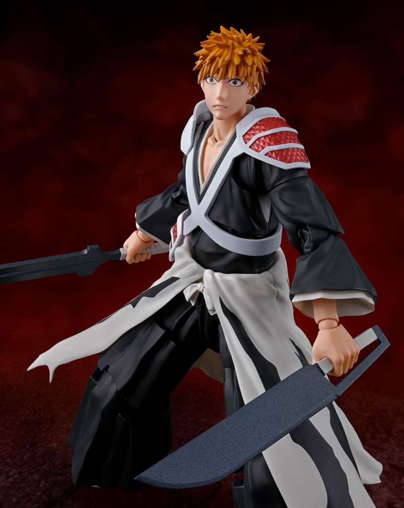 PREORDINE ESAURITO Bleach Ichigo Kurosaki Dual Zangetsu Sh Figuarts