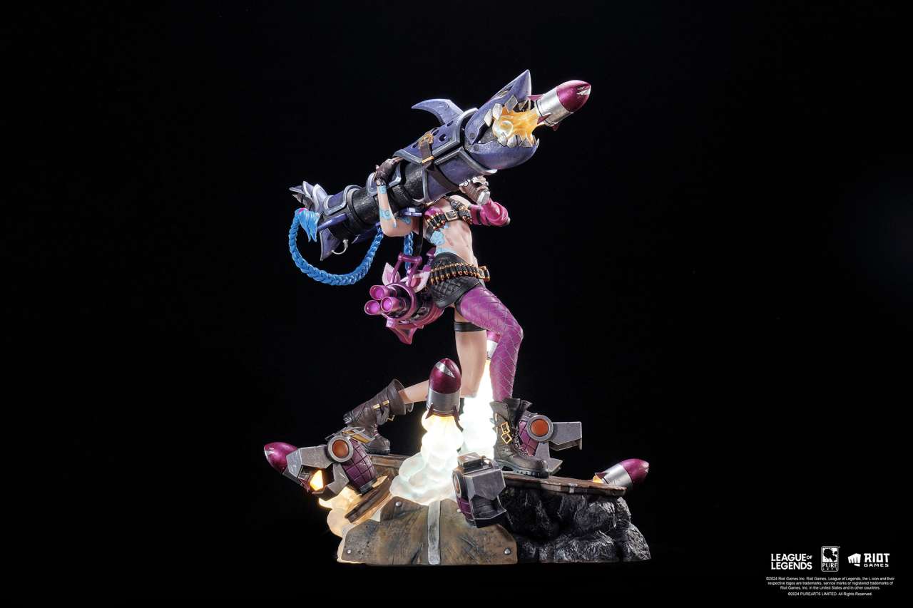 PREORDINE 09/2025 League of Legends Statue 1/6 Jinx 32 cm (PREORDINE NON CANCELLABILE)