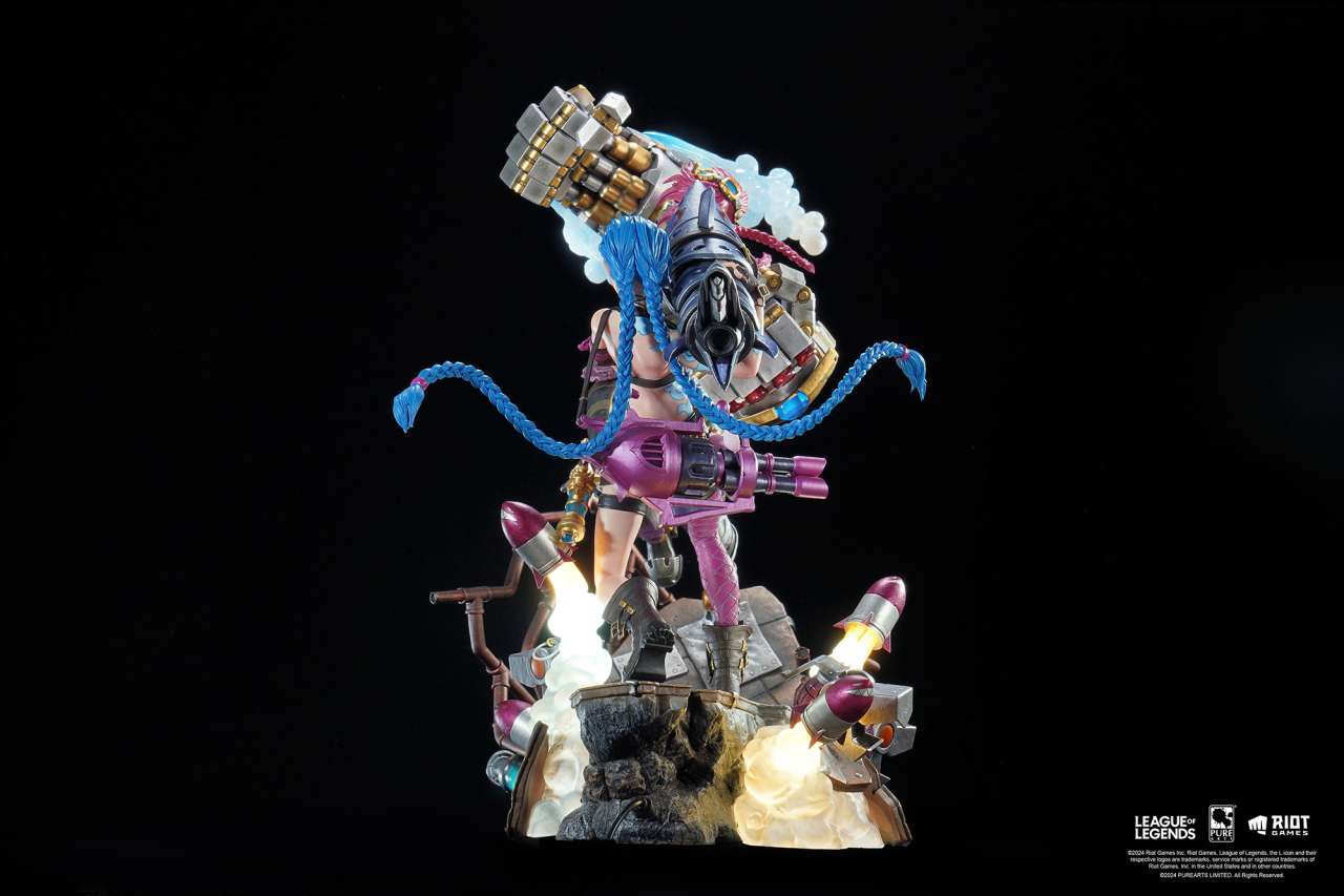 PREORDINE 09/2025 League of Legends Statues 1/6 2-Pack Vi & Jinx (PREORDINE NON CANCELLABILE)