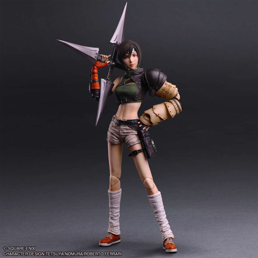 PREORDINE+ CHIUSO 04/2025 Final Fantasy VII Play Arts Kai Action Figure Yuffie Kisaragi 25 cm