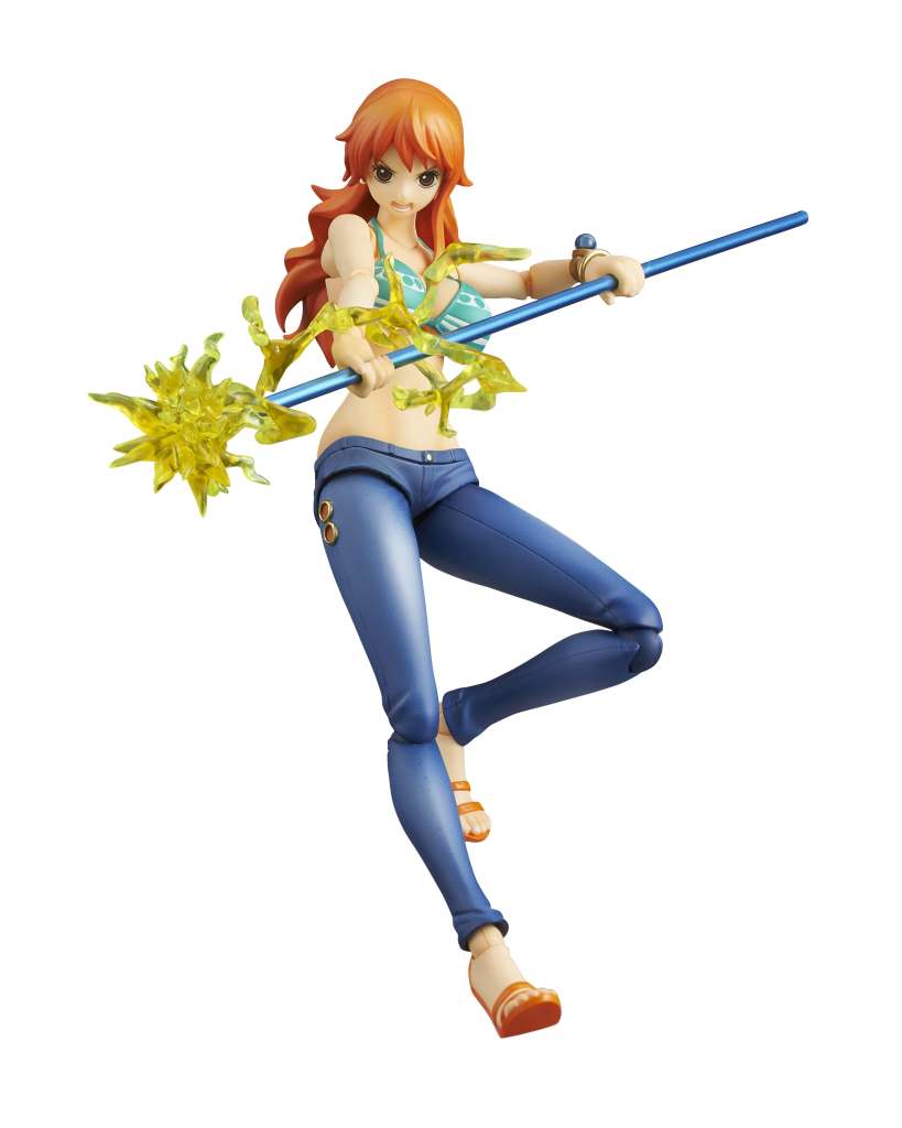 PREORDINE ESAURITO One Piece Nami Vah Action Figure Rerun
