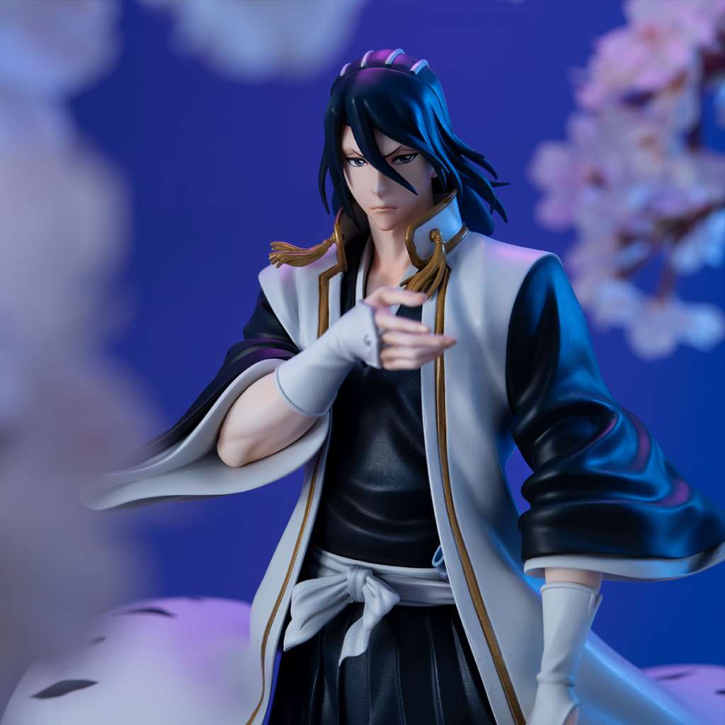 PREORDINE ESAURITO Bleach 1000y Blood War Byakuya Kuchiki Gem Statue 25 cm (PREORDINE NON CANCELLABILE)
