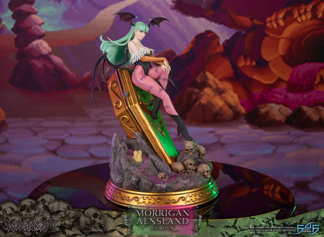 PREORDINE 09/2025 Darkstalkers Morrigan Aensland 1/6 Resin Statue (PREORDINE NON CANCELLABILE)