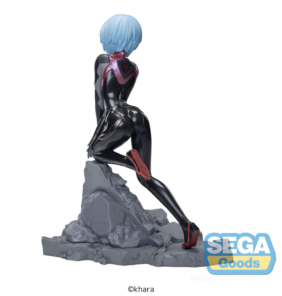 PREORDINE+ CHIUSO 05/2025 Evangelion: 3.0+1.0 Thrice Upon a Time Luminasta PVC Statue Vignetteum: Rei Ayanami 30th Anniversary Ver. 19 cm