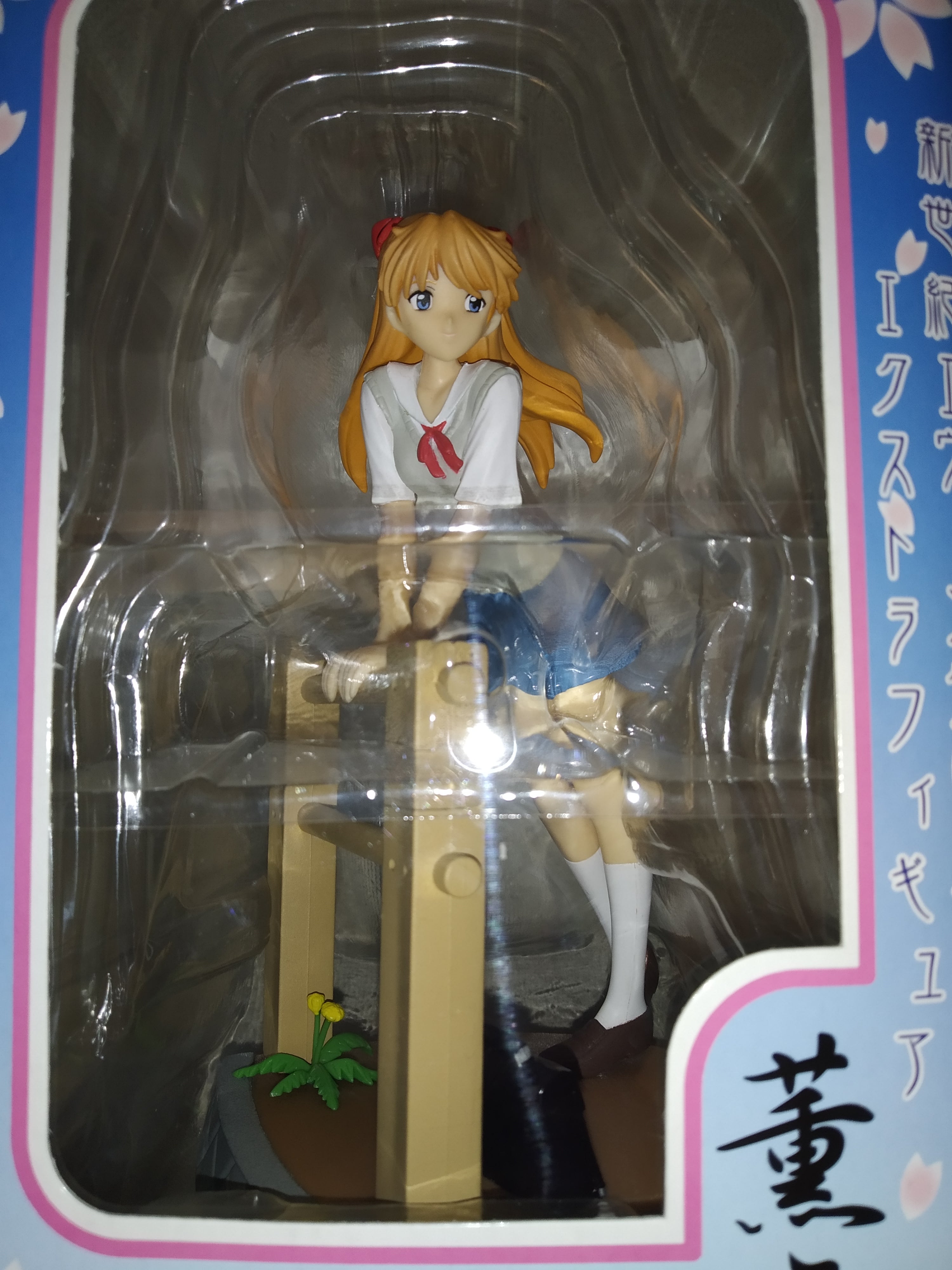 (Scatola Danneggiata) Neon Genesis Evangelion: Asuka Shikinami Langley figure