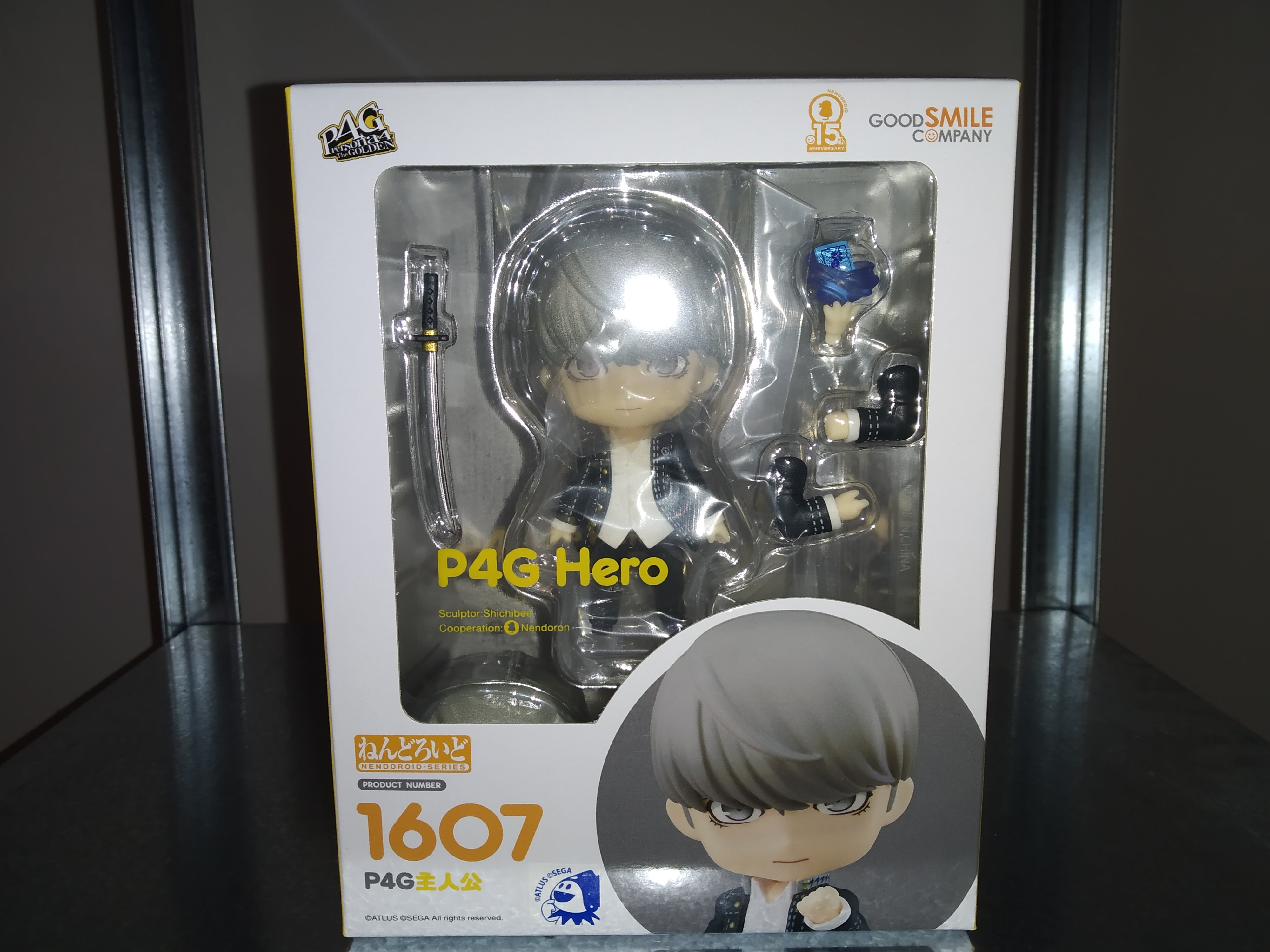 IN STOCK Persona 4 Golden Nendoroid Action Figure P4G Hero (Yu Narukami) 10 cm