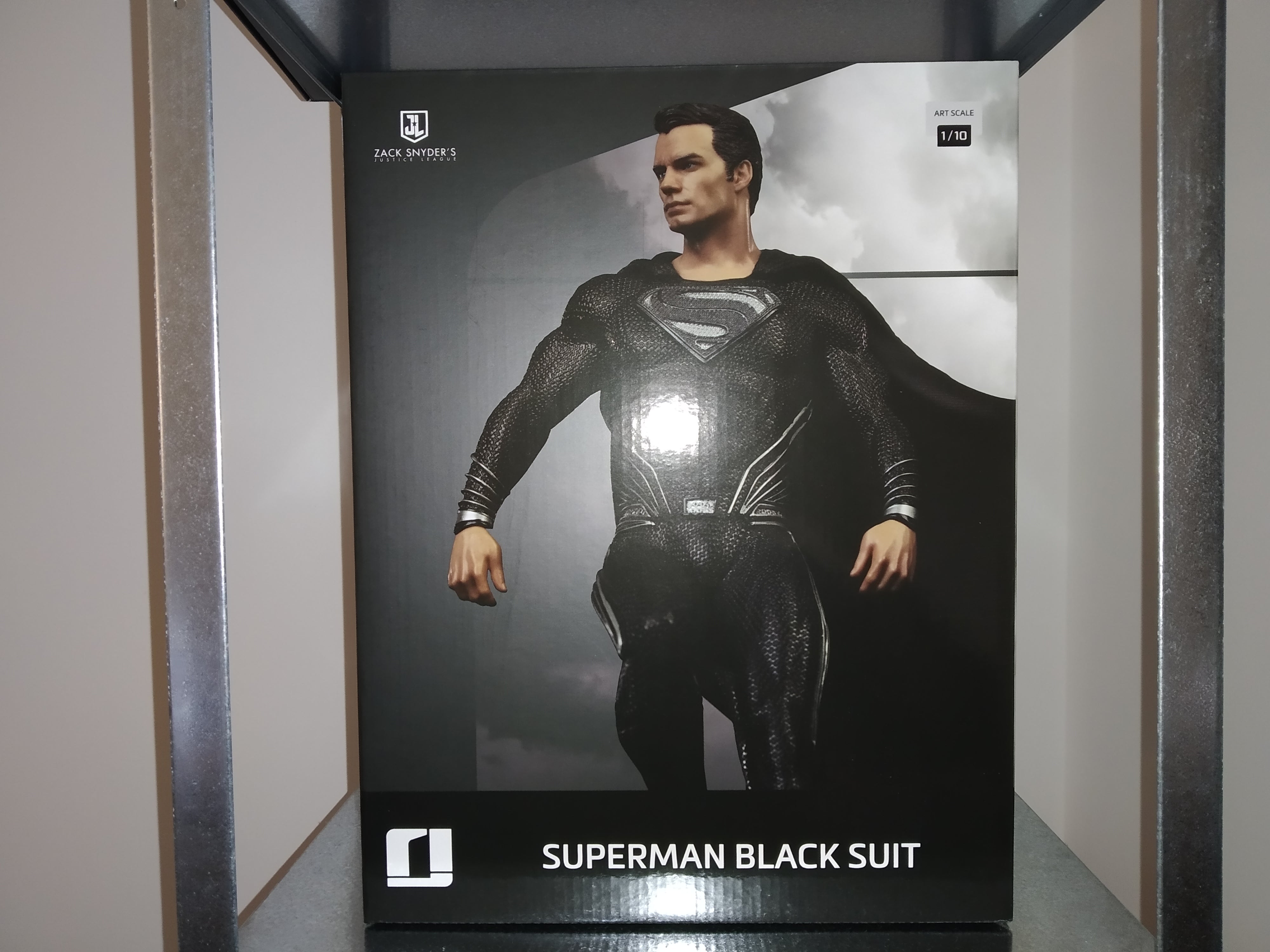 Zack Snyder's Justice League Art Scale Statue ~ Superman Black Suit