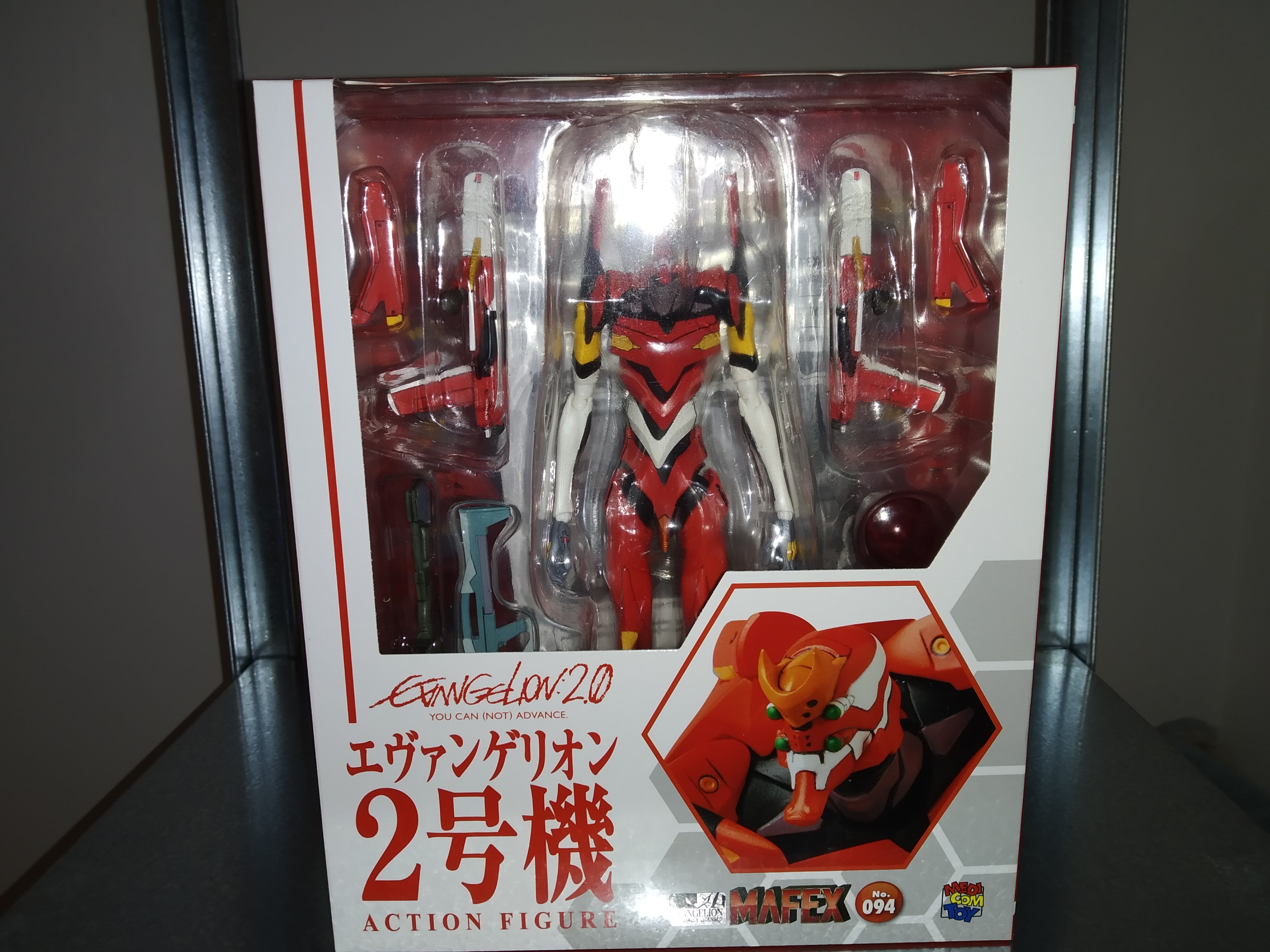 IN STOCK Neon Genesis Evangelion MAF EX Action Figure Evangelion 2.0 19 cm