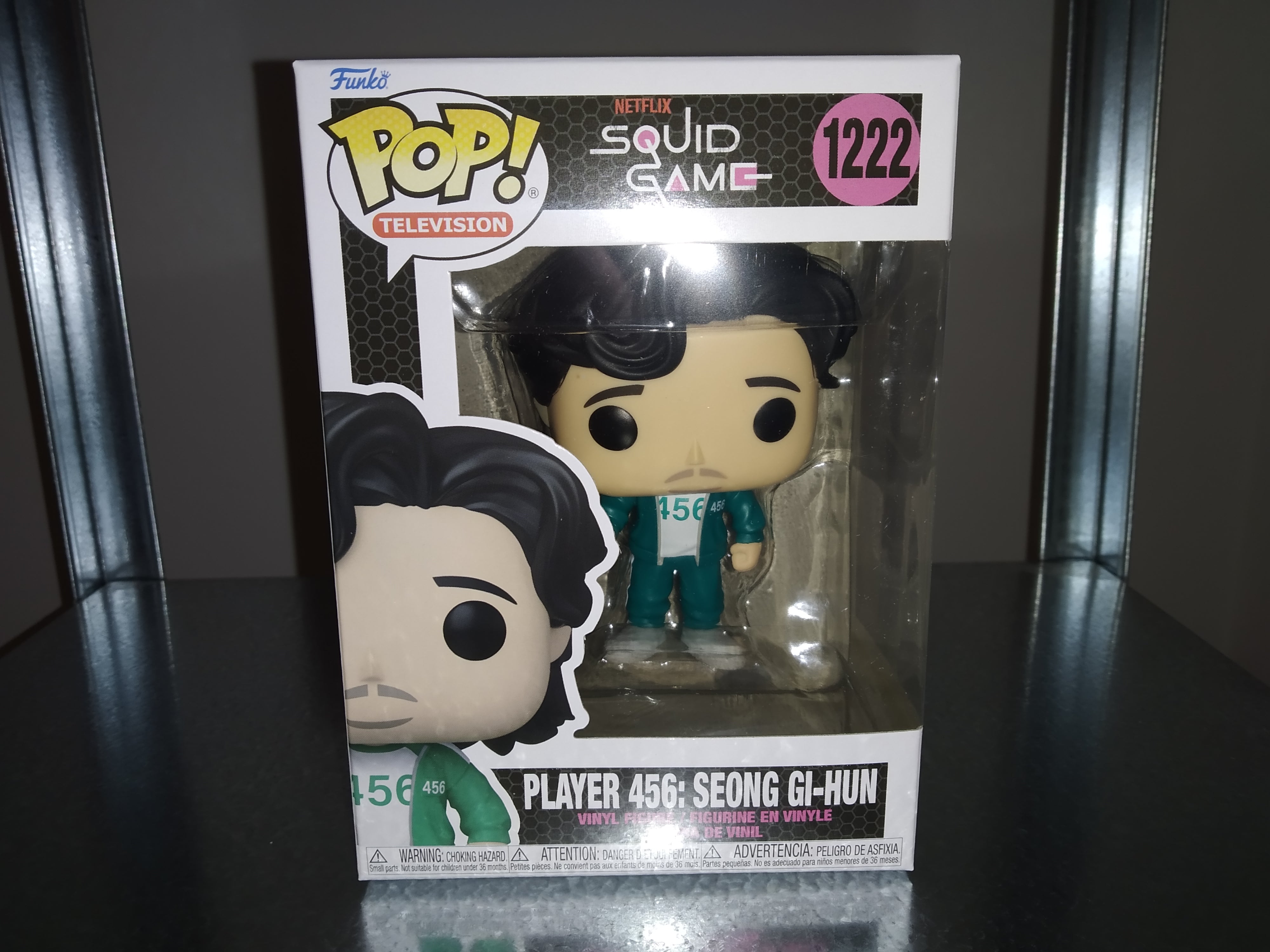 IN STOCK Squid Game POP! TV Vinyl Figure Gi-hun 456