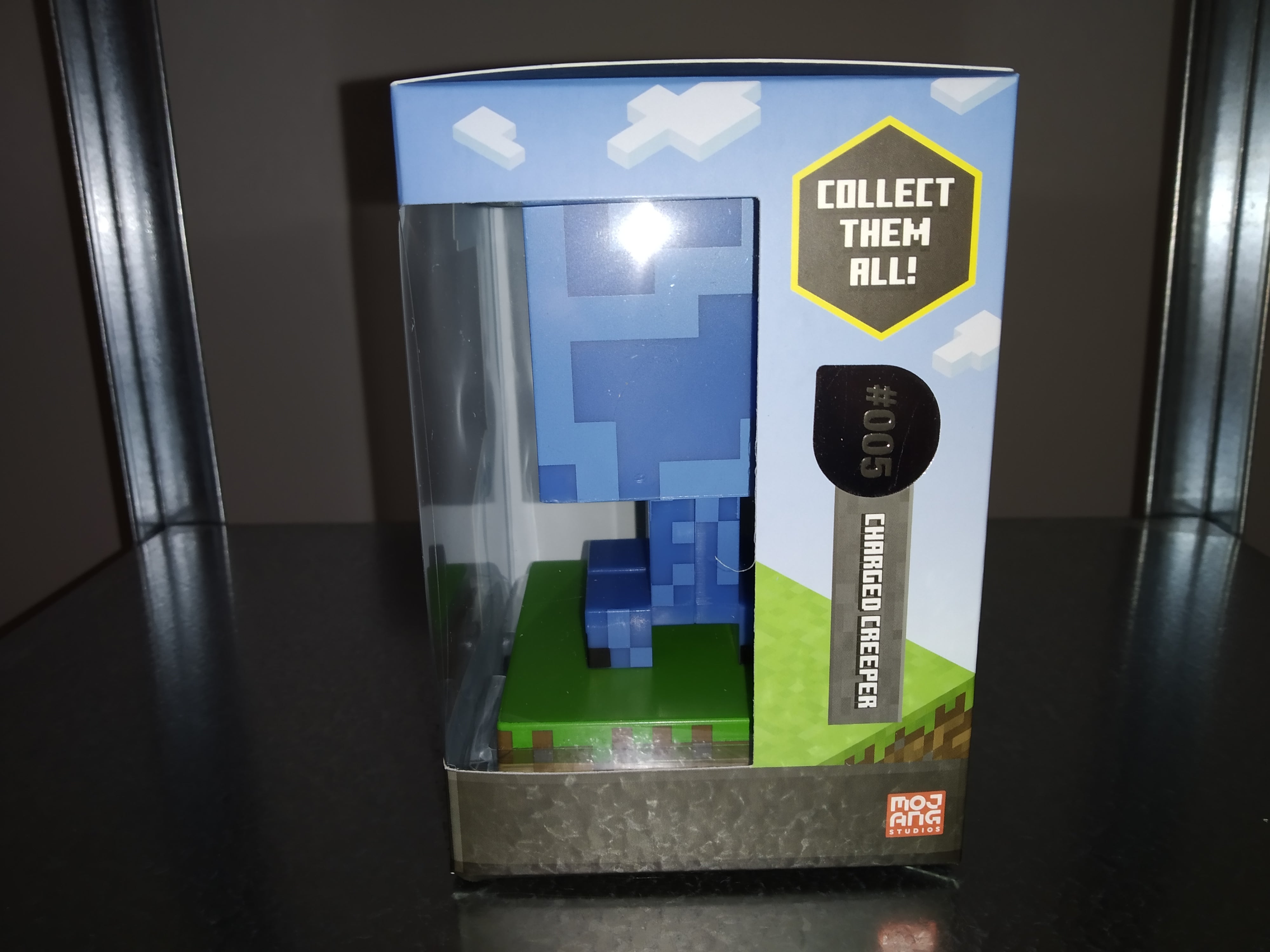 Lampada Minecraft Charged Creeper