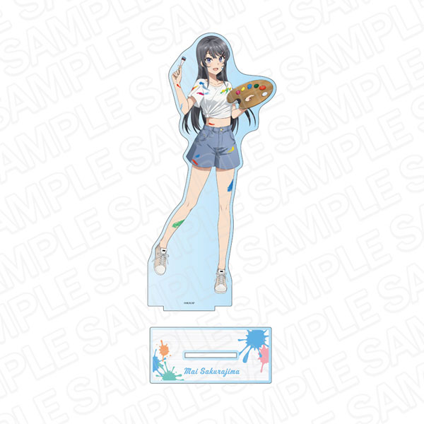 PREORDINE CHIUSO CJ Rascal Does Not Dream of a Sister Venturing Out Big Acrylic Figure Painter ver. (VARI) 29 cm