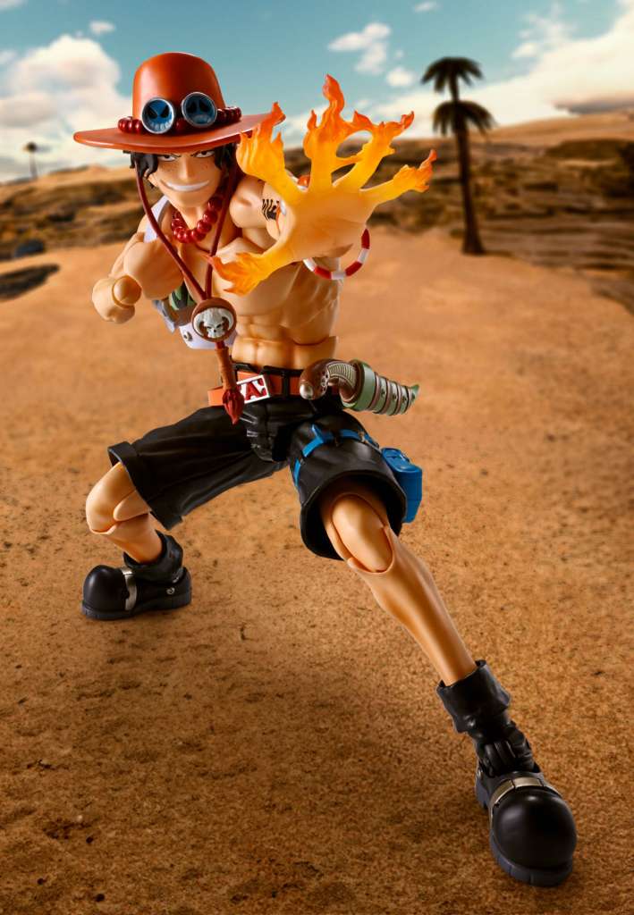 PREORDINE+ CHIUSO 04/2025 One Piece S.H. Figuarts Action Figure Portgas D Ace -Fire Fist- 15 cm